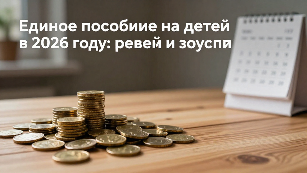Единое пособие на детей в 2026 году: размер и условия
